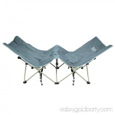 Osage River Folding Camp Cot with Carry Bag Gray 566821477